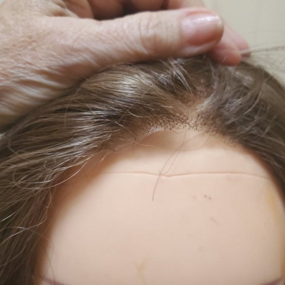 Jon Renau Top Smart Wavy 12" Topper - color 10H16 Latte/Almondine - Picture 9 of 15